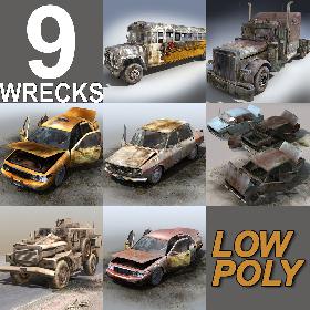 Vehichle Wrecks Pack